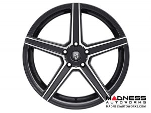 Ford Fusion Custom Wheels by Fondmetal - KV-1 - Matte Black Machined